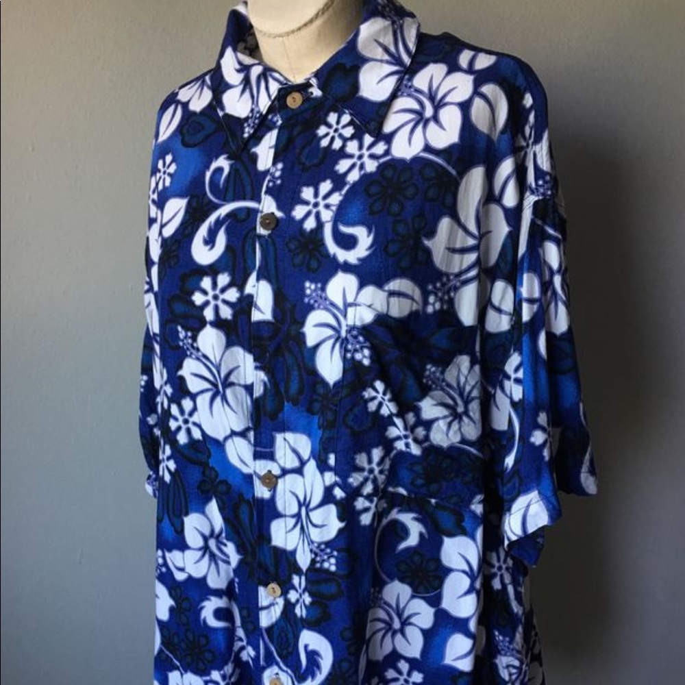 Blue Sky Honolulu Hawaiian Shirt